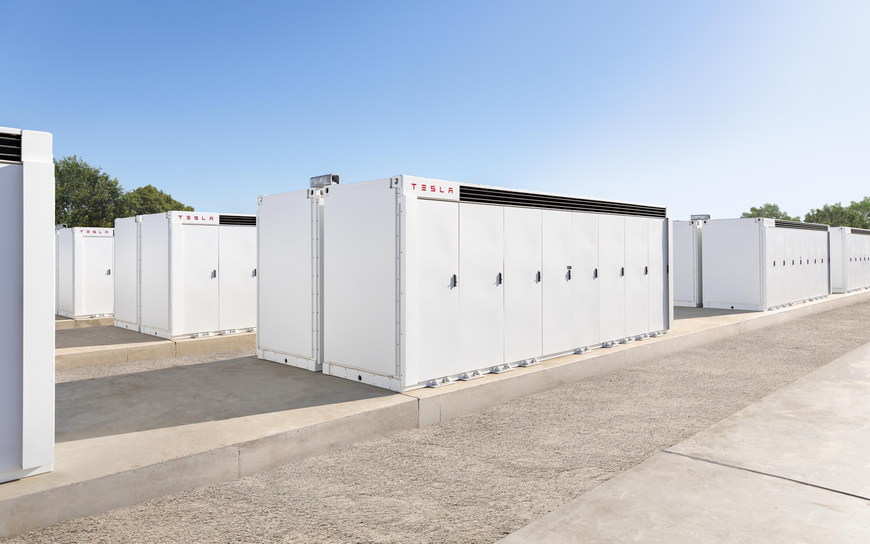 Tesla Megapack utility batteries